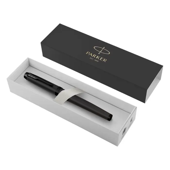 Parker rollerball acromático Acero inoxidable - Mozi miniatura 1
