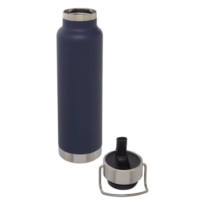 Bidón deportivo de 750 ml con aislamiento al vacío de cobre Acero inoxidable, Plástico PP - Wibi miniatura 7