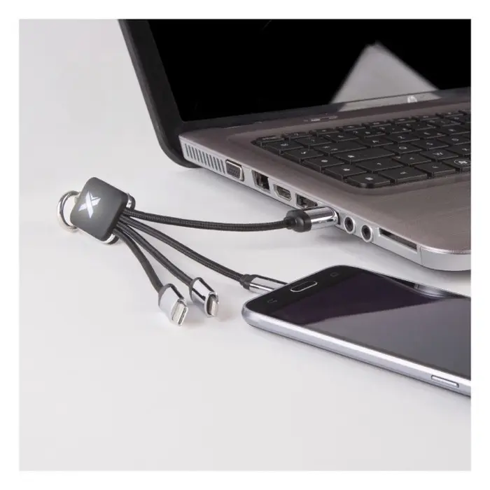 SCX.design C15 quatro light-up cable retroiluminado Plástico PET reciclado, Metal, Caucho - Guxi miniatura 3