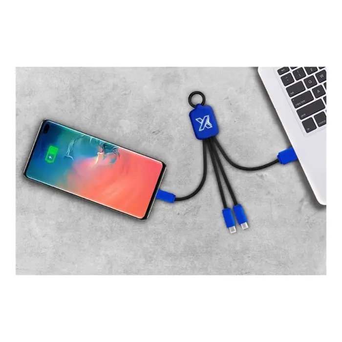 SCX.design C15 quatro light-up cable retroiluminado Plástico PET reciclado, Metal, Caucho - Guxi miniatura 2