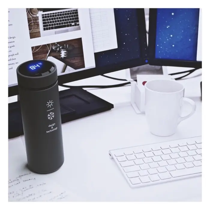 SCX.design D10 Botella con aislamiento térmico Acero inoxidable - Rijo miniatura 3