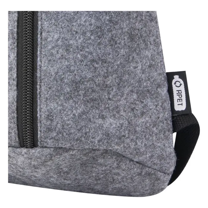 Mochila isotérmica de fieltro reciclado GRS de 7 L Poliéster reciclado con certificado GRS - Riru miniatura 4