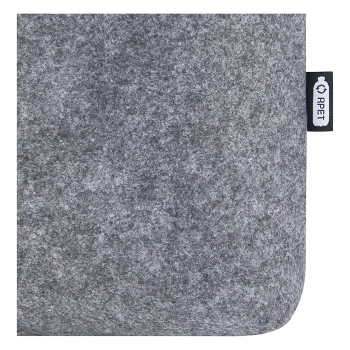 Bolsa Tote isotérmica de fieltro reciclado GRS de 12 L Poliéster reciclado con certificado GRS - Lage miniatura 4