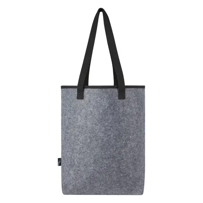 Bolsa Tote isotérmica de fieltro reciclado GRS de 12 L Poliéster reciclado con certificado GRS - Lage miniatura 5