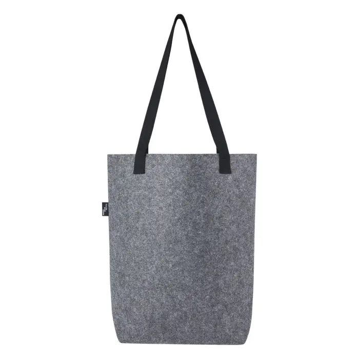 Bolsa Tote de fieltro reciclado GRS con fondo ancho de 12 L Poliéster reciclado con certificado GRS - Ximi miniatura 5