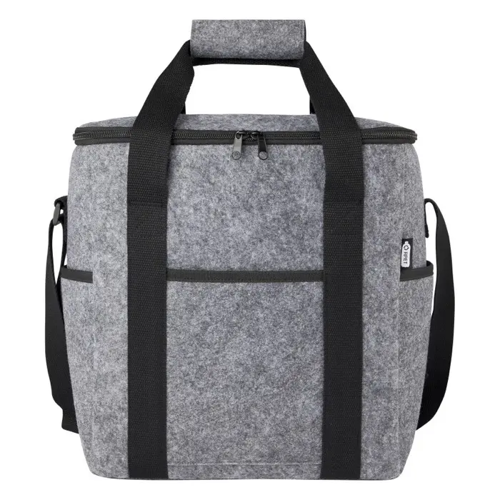 Bolsa isotérmica de fieltro reciclado GRS para botellas de 21 L Poliéster reciclado con certificado GRS - Tuti miniatura 2