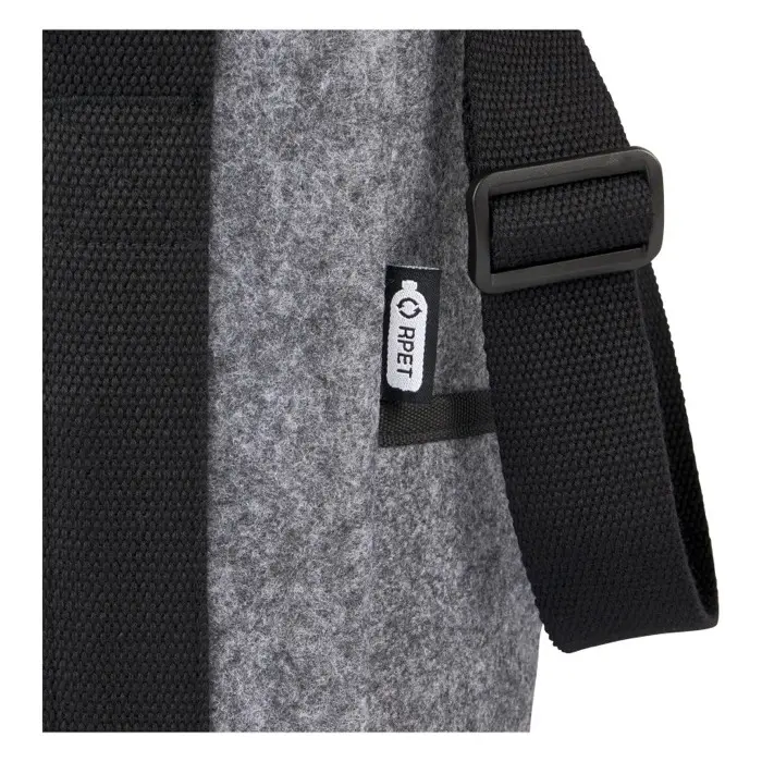 Bolsa isotérmica de fieltro reciclado GRS para botellas de 21 L Poliéster reciclado con certificado GRS - Tuti miniatura 4