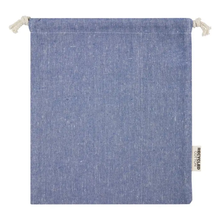 Bolsa de regalo mediana de 1,5 l de algodón reciclado GRS de 150 g/m² Algodón reciclado Poliéster reciclado - Xomo miniatura 4