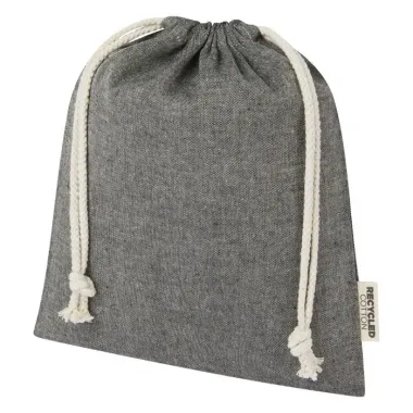 Bolsa de regalo mediana de 1,5 l de algodón reciclado GRS de 150 g/m² Algodón reciclado Poliéster reciclado - Xomo