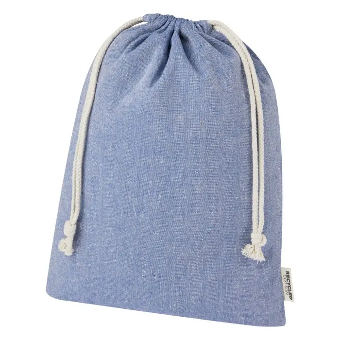 Bolsa de regalo grande de 4 l de algodón reciclado GRS de 150 g/m² Algodón reciclado - Jufa miniatura 1