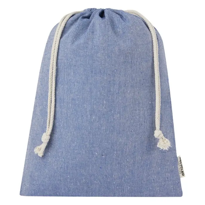 Bolsa de regalo grande de 4 l de algodón reciclado GRS de 150 g/m² Algodón reciclado - Jufa miniatura 2