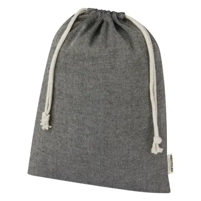 Bolsa de regalo grande de 4 l de algodón reciclado GRS de 150 g/m² Algodón reciclado - Jufa