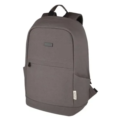 Mochila antirrobo de 18 L para portátil de 15,6" de lona reciclada GRS 80% Algodón reciclado certificado GRS, 20% Algodón, 330 g/m2 - Zuxu
