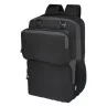 Mochila para portátil de 15" reciclada GRS en dos tonos de 14 L Ripstop Poliéster reciclado con certificado GRS, 600D Poliéster reciclado con certificado - Lome