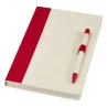 Set de libreta de referencia de tamaño A5 y bolígrafo fabricados con cartones de leche reciclados Cartón reciclado - Kowa