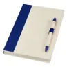 Set de libreta de referencia de tamaño A5 y bolígrafo fabricados con cartones de leche reciclados Cartón reciclado - Kowa