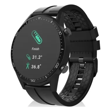 Reloj inteligente Plástico, Simil piel de plástico PU, Metal - Ceso