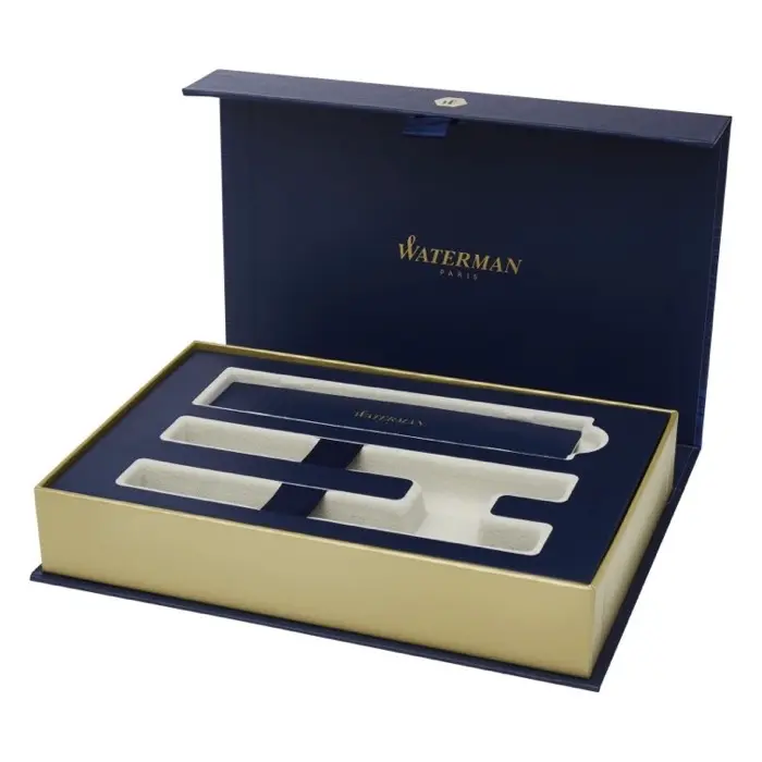 Waterman set de bolígrafo y rollerball Metal, Papel de cartón - Qemi miniatura 2