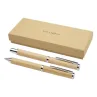 Set de regalo de bolígrafo y rollerball de bambú Madera de bambú - Zafu
