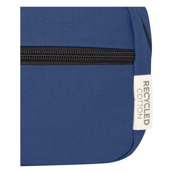 Neceser de viaje de lona reciclada GRS 3,5L 80% Algodón reciclado certificado GRS, 20% Algodón, 330 g/m2 - Ruya miniatura 4
