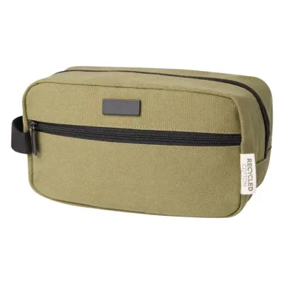 Neceser de viaje de lona reciclada GRS 3,5L 80% Algodón reciclado certificado GRS, 20% Algodón, 330 g/m2 - Ruya