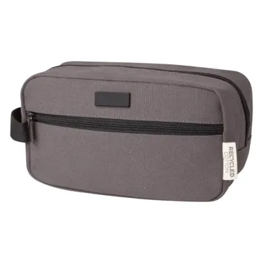 Neceser de viaje de lona reciclada GRS 3,5L 80% Algodón reciclado certificado GRS, 20% Algodón, 330 g/m2 - Ruya