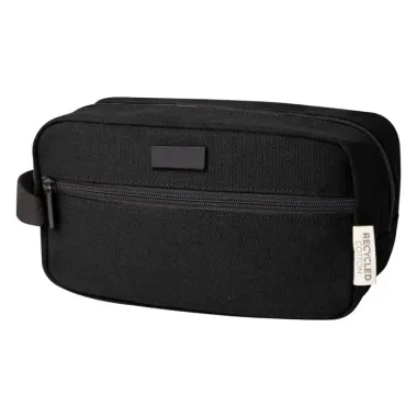 Neceser de viaje de lona reciclada GRS 3,5L 80% Algodón reciclado certificado GRS, 20% Algodón, 330 g/m2 - Ruya