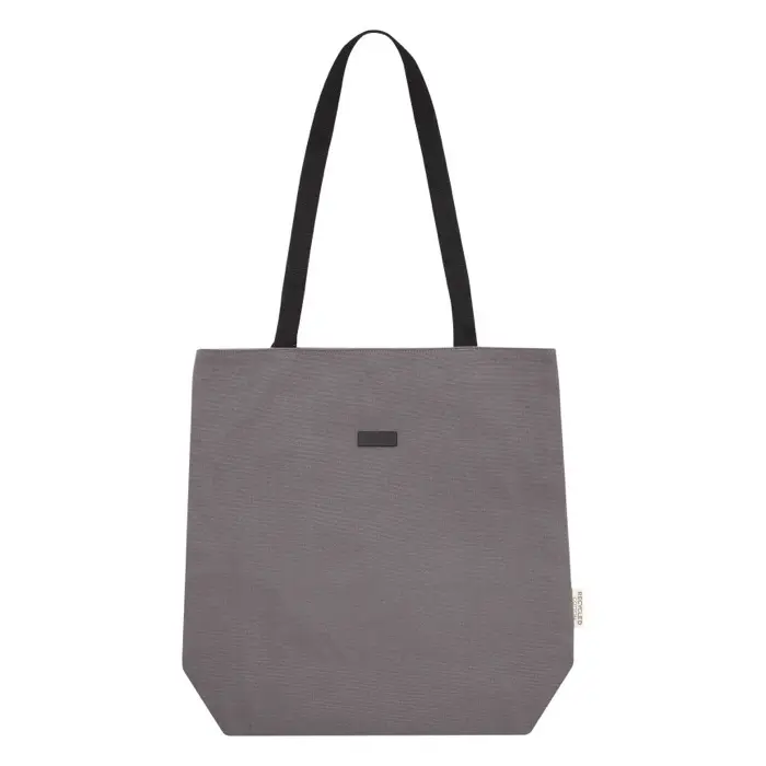 Bolsa Tote versátil de lona reciclada GRS de 14 l Algodón reciclado certificado GRS Algodón - Wede miniatura 2