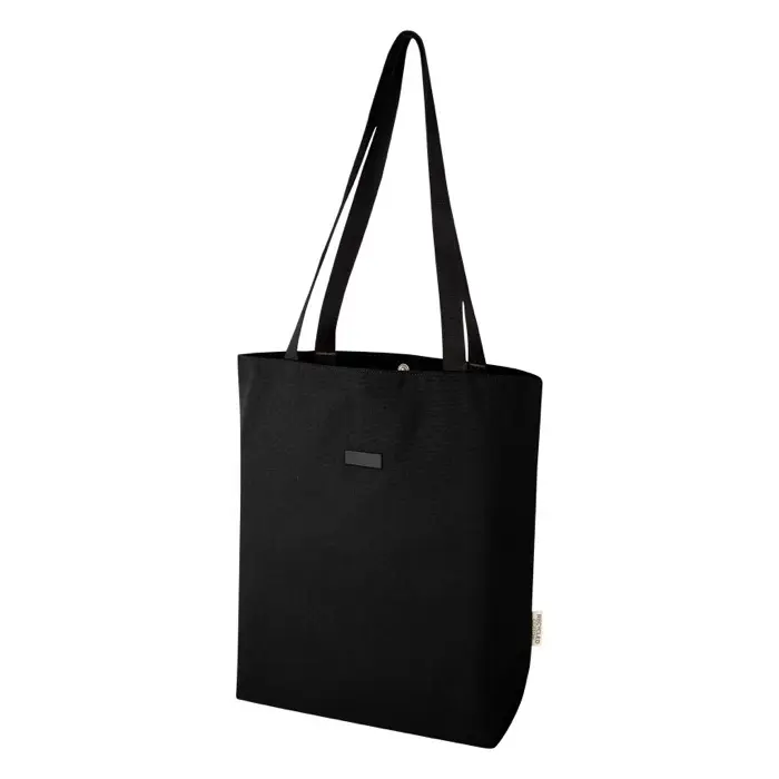 Bolsa Tote versátil de lona reciclada GRS de 14 l Algodón reciclado certificado GRS Algodón - Wede miniatura 1