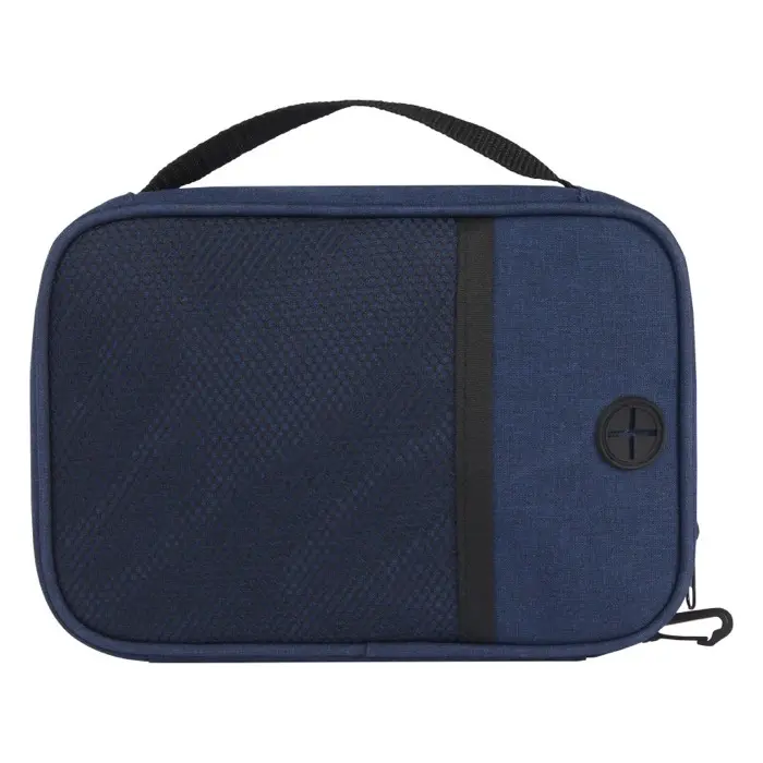 Organizador tecnológico de RPET GRS de 1 L 300D Poliéster reciclado con certificado GRS - Ladi miniatura 2