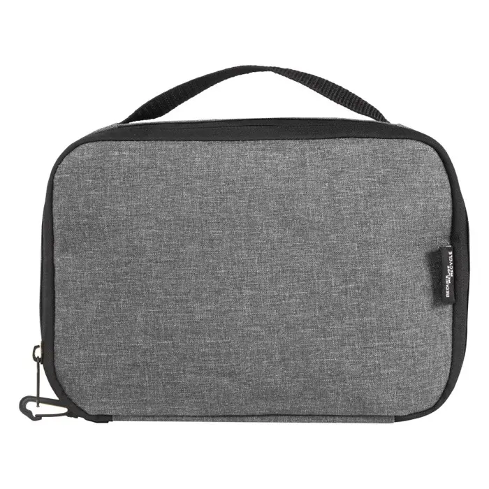 Organizador tecnológico de RPET GRS de 1 L 300D Poliéster reciclado con certificado GRS - Ladi miniatura 4