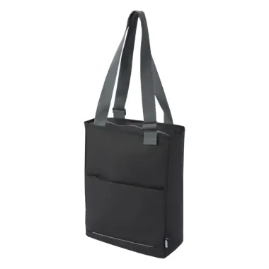 Bolsa Tote para portátil de 14" de material reciclado GRS resistente al agua de 14 l 600D Poliéster reciclado con certificado GRS - Yeme