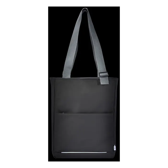 Bolsa Tote para portátil de 14" de material reciclado GRS resistente al agua de 14 l 600D Poliéster reciclado con certificado GRS - Yeme miniatura 5