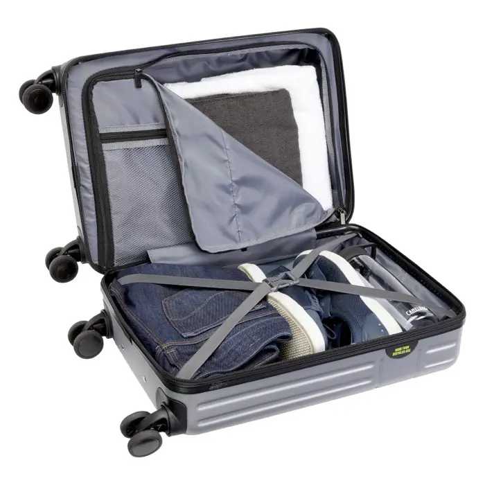 Trolley de cabina en material reciclado GRS de 20" y 40 L ABS reciclado certificado GRS - Kozi miniatura 3