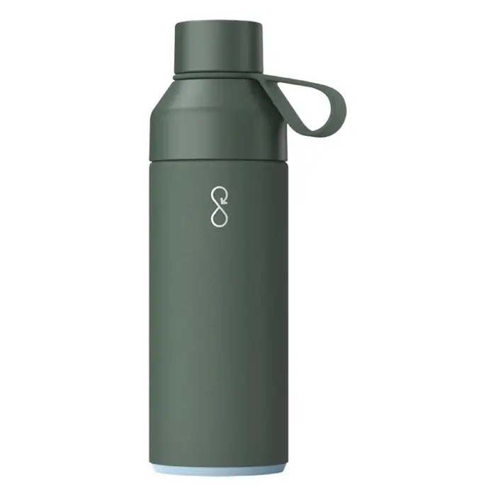 Botella de agua con aislamiento al vacío de 500 ml 70% Acero inoxidable reciclado, 10% Plástico PET, 10% Plástico PET reciclado, 10% Plástico - Qepe miniatura 1