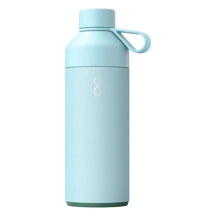 Botella de agua con aislamiento al vacío de 1000 ml Acero inoxidable reciclado, 25% Plástico PET, 50% Plástico PET reciclado, 25% Plástico de - Keda miniatura 1