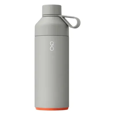 Botella de agua con aislamiento al vacío de 1000 ml Acero inoxidable reciclado, 25% Plástico PET, 50% Plástico PET reciclado, 25% Plástico de - Keda