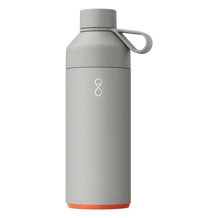 Botella de agua con aislamiento al vacío de 1000 ml Acero inoxidable reciclado, 25% Plástico PET, 50% Plástico PET reciclado, 25% Plástico de - Keda miniatura 1