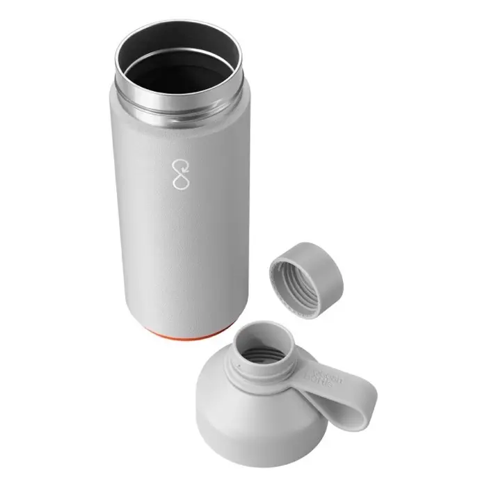 Botella de agua con aislamiento al vacío de 1000 ml Acero inoxidable reciclado, 25% Plástico PET, 50% Plástico PET reciclado, 25% Plástico de - Keda miniatura 3