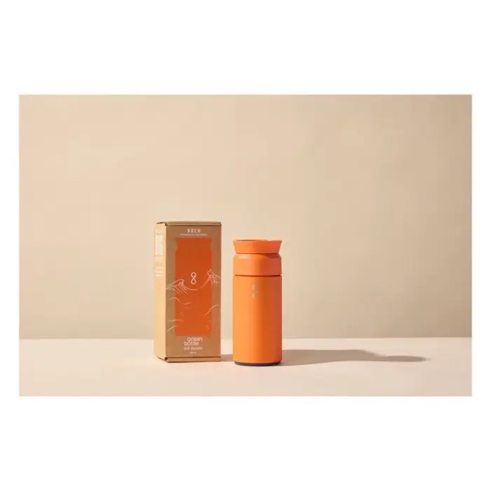 Termo de 350 ml Acero inoxidable reciclado, 50% Plástico PET, 25% Plástico PET reciclado, 25% Plástico de - Peci miniatura 2