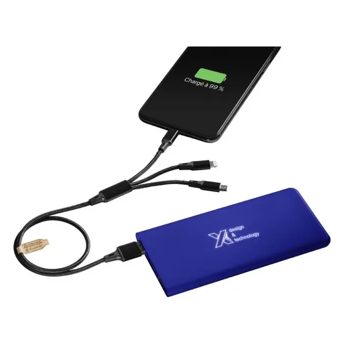 SCX.design P15 5000 mAh bateria externa retroiluminada Plástico, Plástico PET reciclado - Quhe miniatura 3