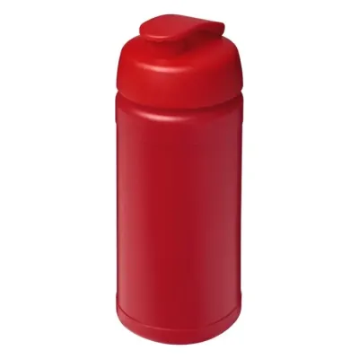 Bidón deportivo con tapa Flip de material reciclado de 500 ml Plástico HDPE reciclado Plástico PP - Yaba