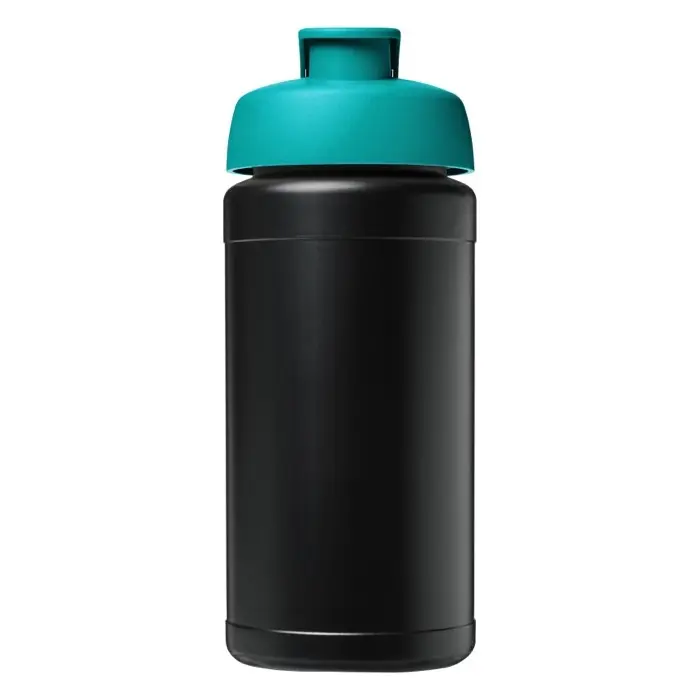 Bidón deportivo con tapa Flip de material reciclado de 500 ml Plástico HDPE reciclado Plástico PP - Yaba miniatura 3