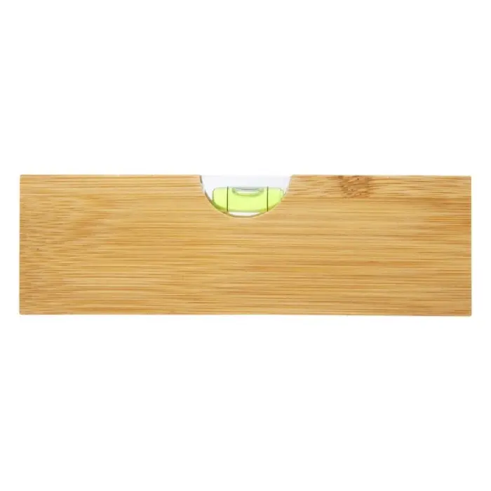 Nivel de burbuja en bambú con abrebotellas Acero al carbono, Madera de bambú - Vopu miniatura 3