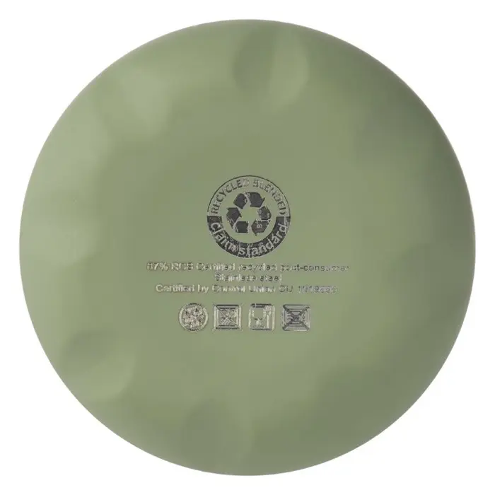 Bidón con aislamiento de acero inoxidable reciclado de 500 ml con certificación RCS Acero inoxidable reciclado, Polipropileno reciclado - Ruqi miniatura 3