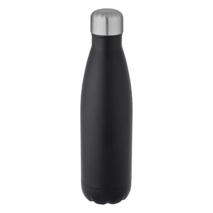 Bidón con aislamiento de acero inoxidable reciclado de 500 ml con certificación RCS Acero inoxidable reciclado, Polipropileno reciclado - Ruqi miniatura 1