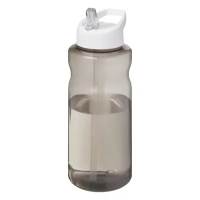 Bidón deportivo con tapa con boquilla de 1 litro Plástico PCR, Plástico PP Plástico SAN Plástico PE - Jade