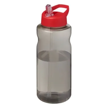 Bidón deportivo con tapa con boquilla de 1 litro Plástico PCR, Plástico PP Plástico SAN Plástico PE - Jade