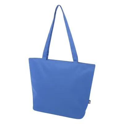 Bolsa Tote con cremallera de material reciclado GRS de 20 l 600D Poliéster reciclado con certificado GRS - Nujo