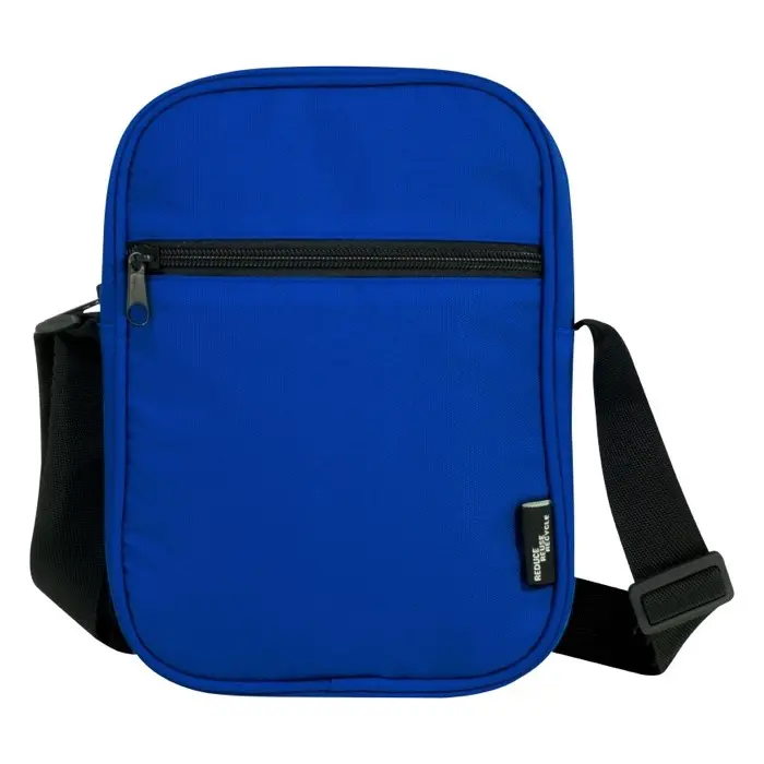 Bandolera de material reciclado GRS de 2 l Poliéster reciclado con certificado GRS - Ezxe miniatura 2